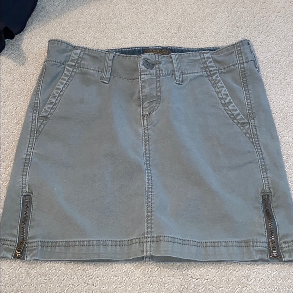 Lucky brand jean skirt